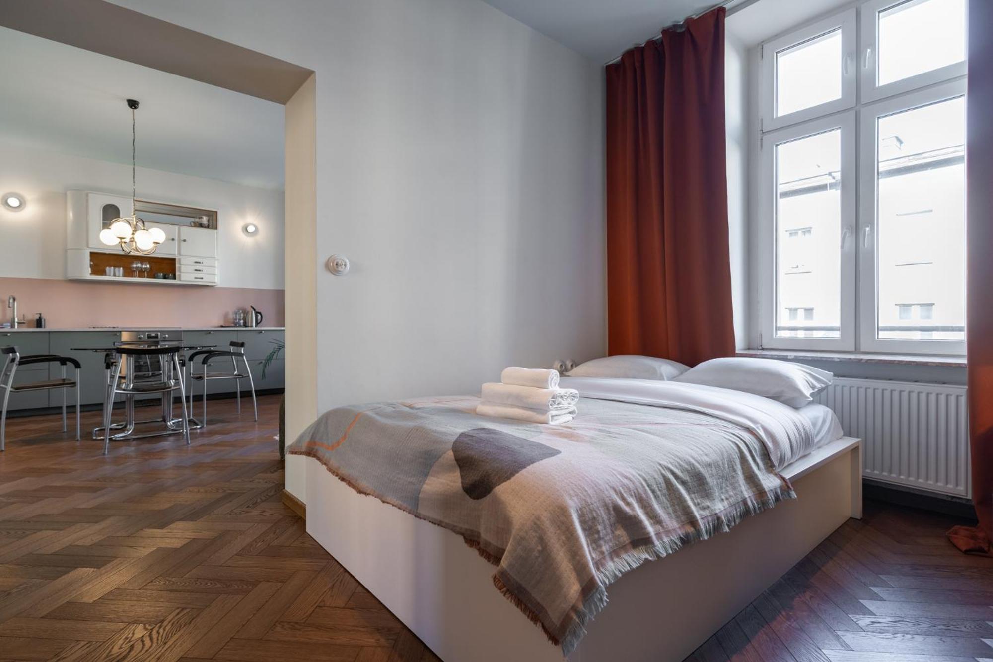Stylowy Apartament W Centrum - Opolska Катовице Экстерьер фото